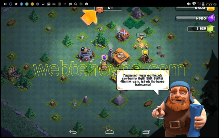 coc Clash of Clans İnşaatçı Üssü