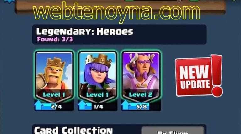 Clash Royale Nisan 2018 Güncelleme